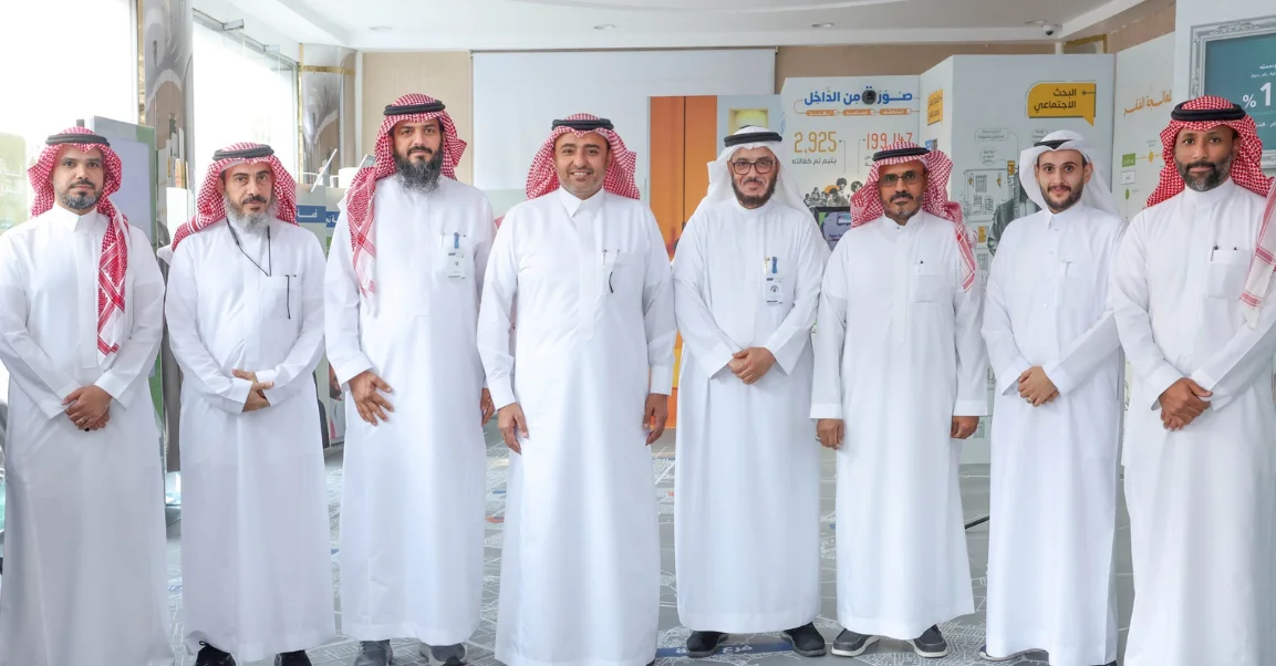 زيارة وفد من مؤسسة الملك عبدالله بن عبدالعزيز لوالديه للإسكان التنموي جمعية نماء الأهلية
